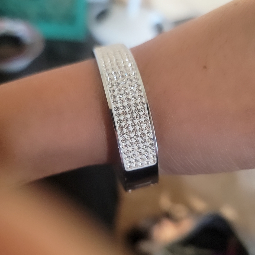 Stainless Steel Bangle Bracelet - Picture 4 of 6